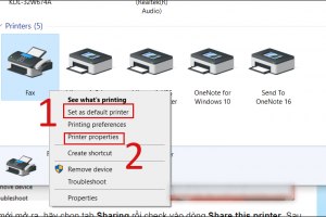 THỦ THUẬT SHARE MÁY IN QUA MẠNG LAN
