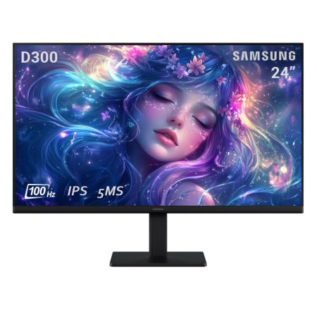Màn Hình SAMSUNG LS24D300GAEXXV (24 inch - IPS - FHD - 5ms - 100Hz)