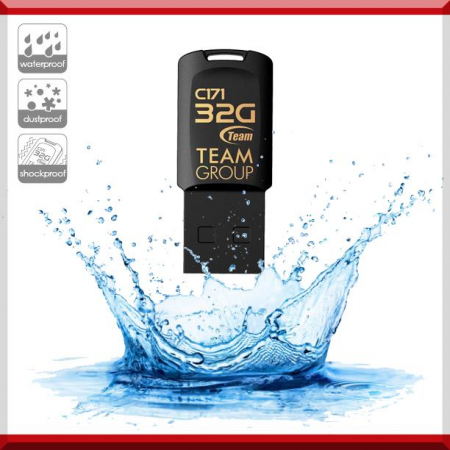 Usb Team 2.0 C171 -32G đen (chống nước, chống sốc)