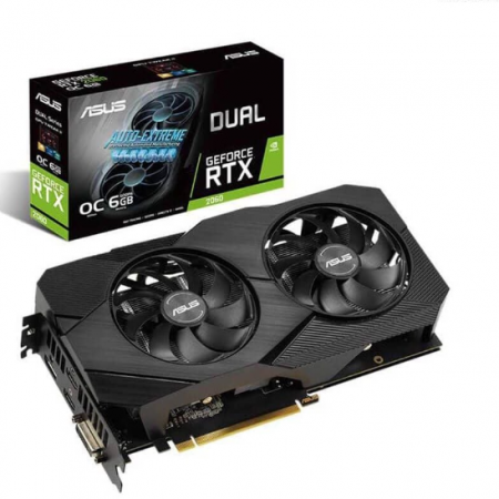 Card màn hình VGA ASUS RTX 2060 Evo 6GB DDR6 Dual 2 Fan QSD