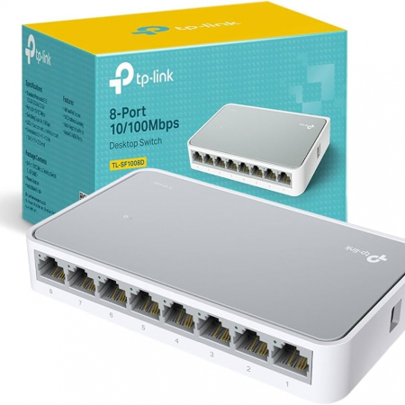 Switch 8 port tplink TL-SF1008D 100M