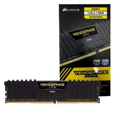 RAM PC Corsair Vengeance LPX 8GB DDR4 | (1x8GB), 3200MHz, Intel/AMD