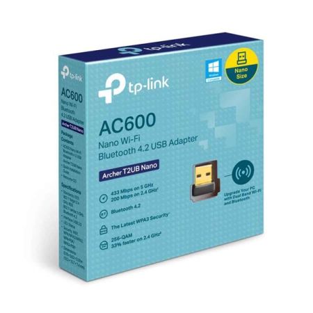 USB Wifi + Bluetooth TP-Link Archer T2UB Nano AC600