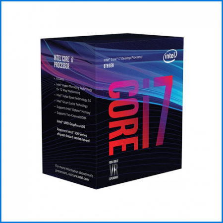 CPU Intel Core i7 8700 (4.60GHz, 12M, 6 Cores 12 Threads)