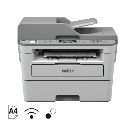 Máy In Laser Đen Trắng Đa Năng Brother MFC-B7715DW (Fax, In Hai Mặt, Scan, Copy, ADF, A4, USB, LAN, WIFI)