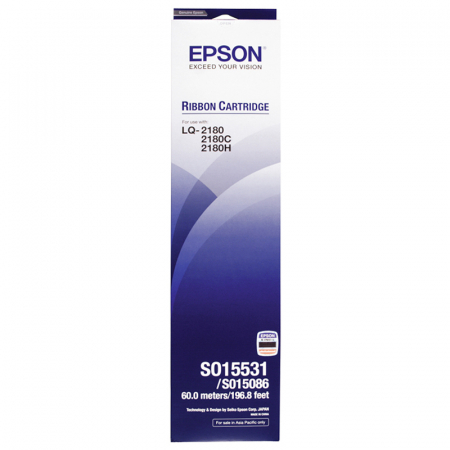 Ruy băng mực đen Epson LQ-2080/2170/2180/2190 – Ribbon chính hãng cho máy in kim Epson LQ Series
