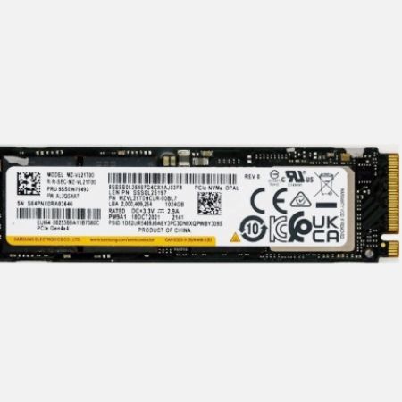  Samsung 1TB NVMe PM9A1 M.2 PCIe Gen4 x4 MZ-VL21T00 QSD