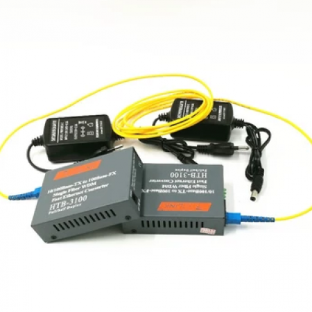 Cặp Converter quang Netlink 3100 ab nguồn to