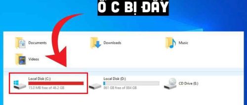 Cách giải phóng dung lượng ổ C trên Windows 10/11 hiệu quả nhất (2026)