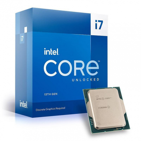 CPU Intel Core I7 13700F | LGA1700, Turbo 5.20 GHz, 16C/24T, 30MB)