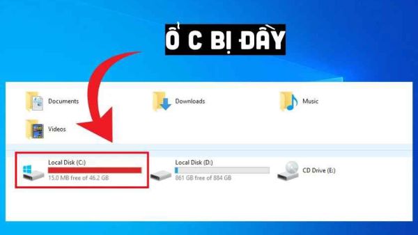 Cách giải phóng dung lượng ổ C trên Windows 10/11 hiệu quả nhất (2026)