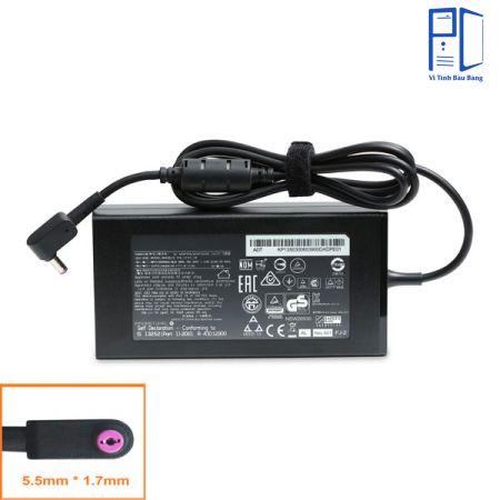 Cục Sạc 19V – 9.23A Dùng Cho Laptop Acer AN515-52,AN515-53,AN715-51,PT515,VN7-593,VN7-793,V5-591G,AN515-51,AN515-57,PH315-51, Helios 300 G3-571,G3-572,G-573