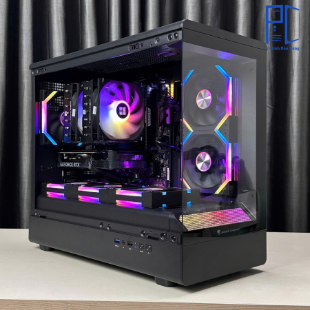 VỎ CASE JUNGLE LEOPARD MS-01 BLACK - No Fan (Micro ATX/ Màu Đen)