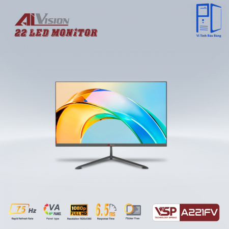Màn hình văn phòng 22" AiVision A221FV