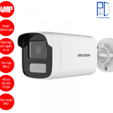 Camera IP 4MP thân trụ Hikvision DS-2CD1T41G2-LIU
