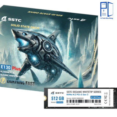  Ổ cứng SSD SSTC E130 Plus M2 NVMe Gen 3 512GB QSD Ổ cứng SSD SSTC E130 Plus M2 NVMe Gen 3 512GB QSD