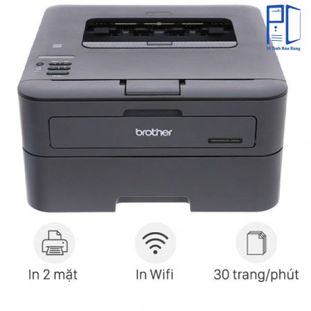 Máy in Laser đen trắng Brother HL-L2366DW (Đảo mặt, A4, USB, LAN, WIFI)