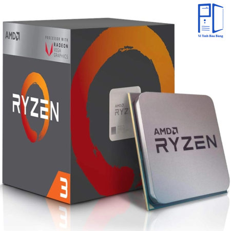 CPU AMD RYZEN 3 3200G (3.6Ghz Turbo Up To 4.0Ghz, 4 Nhân 4 Luồng, 4Mb Cache, 65W)