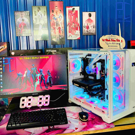 PC Gaming  | Intel i5 12400F \ RTX 3050 6G\ H610M\ RAM 16GB\ SSD 512GB - PC GAMING BÀU BÀNG