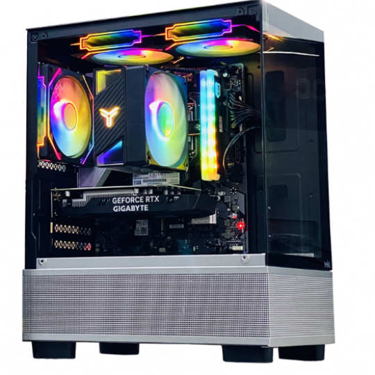 PC Gaming STAR GIGABYTE Mini Windforce | Intel i5 12400F\ RTX 4060 8G\ B760M WIFI\ RAM 16GB\ SSD 500GB