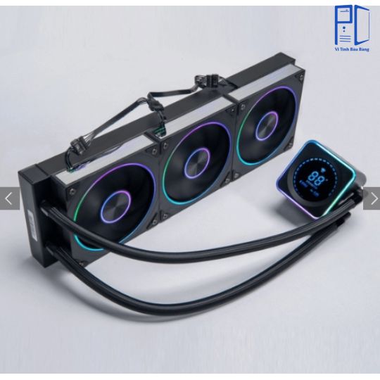 Tản nhiệt nước Leopard AstroBeat 360 Black | ARGB Display, Đen