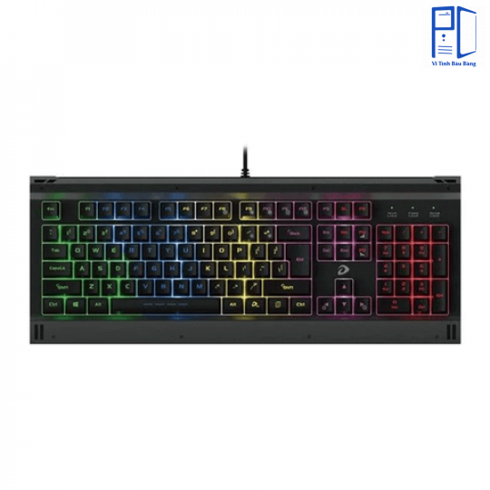 Bàn phím DareU LK145 Led Rainbow Gaming (Đen)