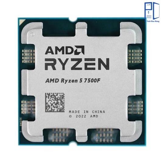 CPU AMD Ryzen 5 7500F Tray (3.7 GHz Upto 5.0 GHz / 38MB / 6 Cores, 12 Threads / 65W / AM5)