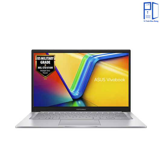  LAPTOP ASUS X1404VA-EB509W – INTEL CORE I3-1315U / RAM 8GB DDR4 / SSD 512GB NVME / 14" FHD 60HZ / WIFI 6E / BLUETOOTH 5.3 / WINDOWS 11 SL / SILVER / BH 24T