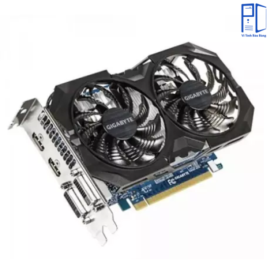  Card màn hình (VGA) Gigabyte 750Ti 2GB DDR5 2 Fan (QSD)