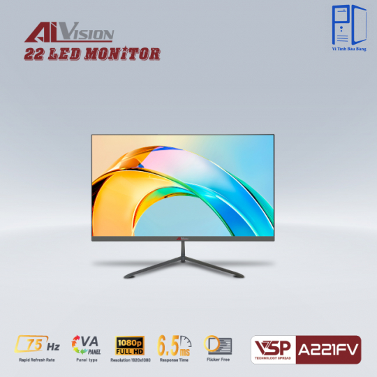 Màn hình văn phòng 22" AiVision A221FV