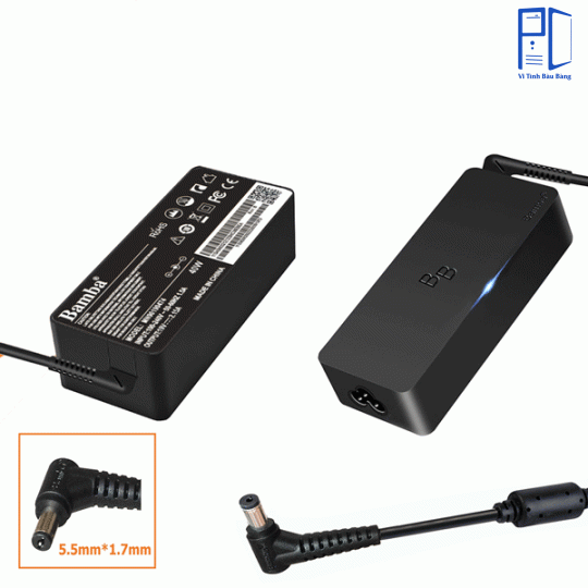 Cục Sạc Bamba 19V-2.15A Cho Laptop Acer LT25,LT27,A110,KAV60,532H,532G,521,D255,D260,EM350,Acer One 751,752,1551,1410,1430z,1830,721,722, Acer S3-371,V5-121,Acer One 756,725,V5 -122,ES1-111,ES1-111M,ES1-311,ES1-331