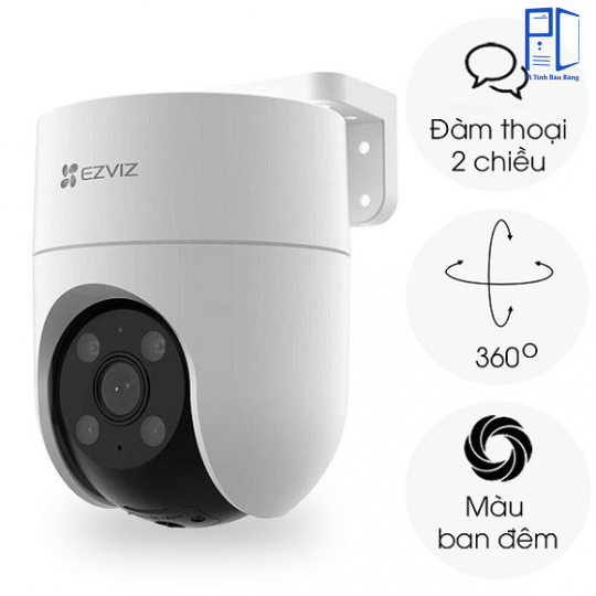 Camera EZVIZ H8C 3MP Pro Full Color, Xoay 360 Ngoài Trời, Đàm Thoại,…