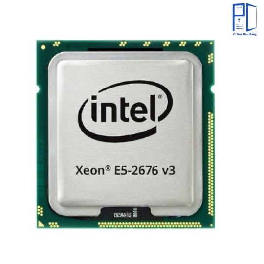 CPU Intel Xeon E5 2676 V3 (2.4GHz Turbo Up To 3.2GHz, 12 nhân 24 luồng, 30MB Cache, LGA 2011-3)