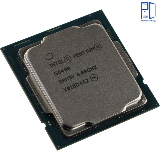  CPU INTEL CPU Intel Pentium G6400 (4.0GHz, 2 nhân 4 luồng, 4MB Cache, 58W) – Socket Intel LGA 1200)