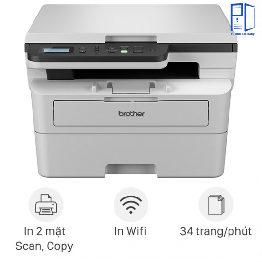Máy in laser trắng đen đa năng Brother DCP-B7620DW Wifi