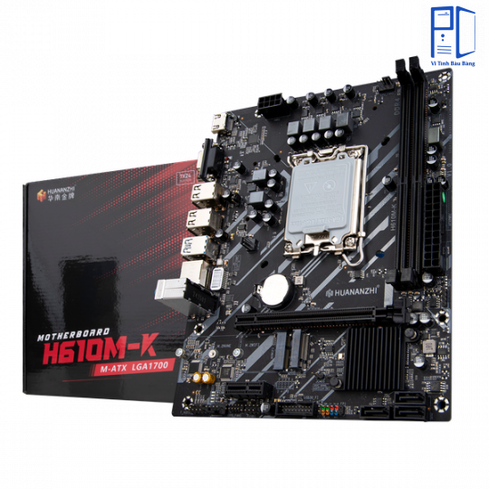 Mainboard Huananzhi H610M-VH-A - Đen