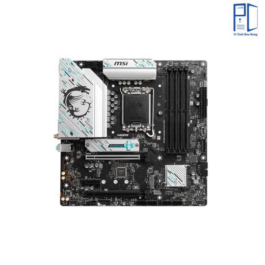 Mainboard MSI B760M Gaming Plus Wifi DDR4 | LGA 1700, mATX, 4 khe RAM