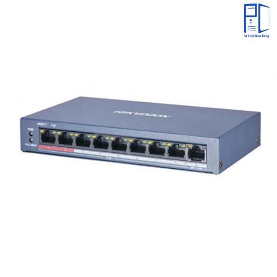 8-Port 100M PoE Switch HIKVISION DS-3E0109P-E/M(B)