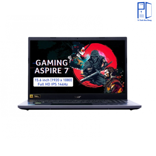 Laptop Gaming Acer Aspire 7 A715 76G 59MW - NH.QMYSV.001 (Core i5-12450H | RTX 2050 | 15.6 inch FHD, IPS, 144Hz | 8GB | 512GB SSD, Win 11 | Vỏ Nhôm)