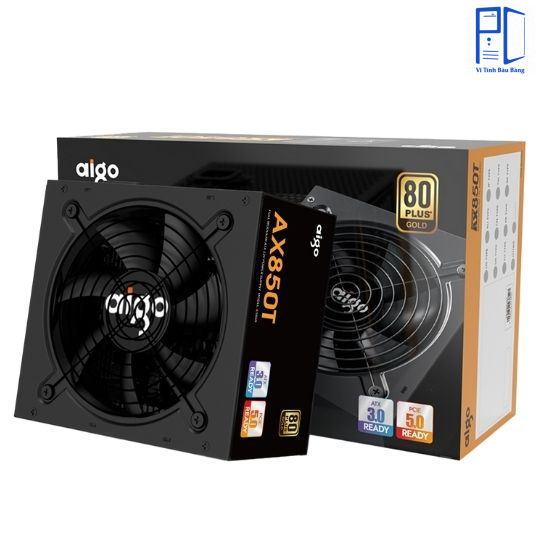 Nguồn AIGO AX850T 850W | 80 Gold, Full Modular, ATX 3.0, PCIE 5.0