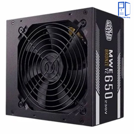 Nguồn Cooler Master 650W MWE 650 V2 230V 80 Plus Bronze (MPE-6501-ACABW-B)