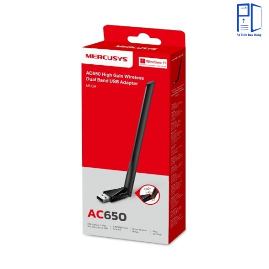 Usb wifi 5G mercusys AC650 High Gain MU6H
